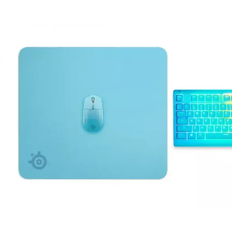 hiir Pad Steelseries QcK Large Aqua 490x420mm Microfibre