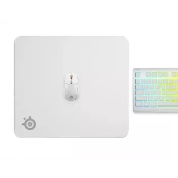 SteelSeries QcK Large Valge hiirematt 490x420mm mikrokiust