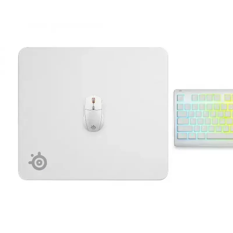 SteelSeries QcK Large Valge hiirematt 490x420mm mikrokiust