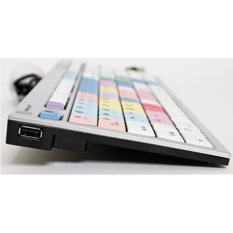 Klaviatuur Logickeyboard LKB-MCOM4-AJPU-UK Office USB mitmevärviline