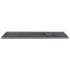 Klaviatuur LogicKeyboard SKB-TM-UK täissuuruses USB + Bluetooth, QWERTY UK inglise, titaan
