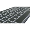 Klaviatuur LogicKeyboard SKB-TM-UK täissuuruses USB + Bluetooth, QWERTY UK inglise, titaan
