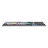 Täissuuruses Bluetooth-klaviatuur LogicKeyboard LKB-MCOM4-TM — QWERTY saksa paigutus, 109 klahvi, hall titaan