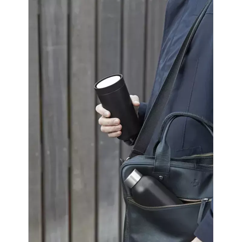 Stelton To Go Click 400 ml Must Polüpropüleen Roostevaba teras