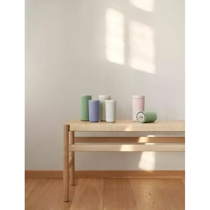 Stelton To Go Click 400 ml roosa polüpropüleen roostevaba teras