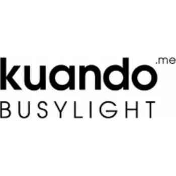 Olekunäidiku tuli Kuando Busylight UC Alpha Puder USB-toitega — lauaarvuti kohalolekunäidik
