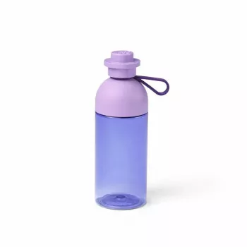 Joogipudel LEGO 40420004, 500 ml, lilla, plastist spordipudel keeratava korgiga