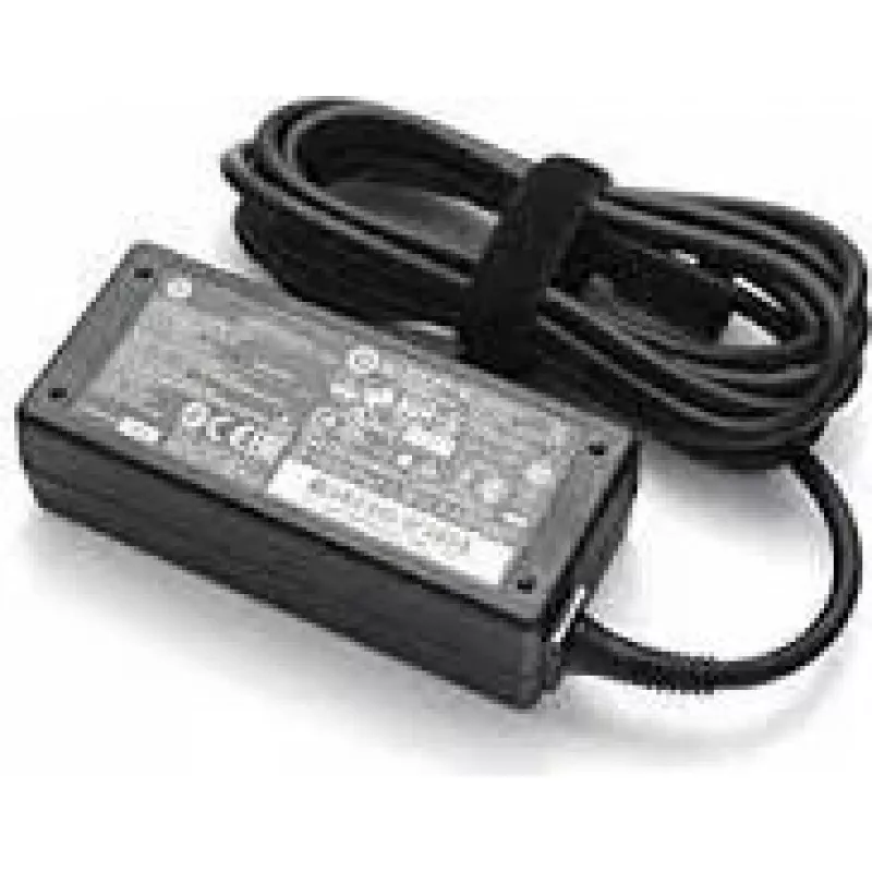 Toiteadapter HP 45W Smart RC 815033-850, kompaktne kerge vahelduvvooluadapter sülearvutitele