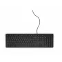Juhtmega klaviatuur Dell KB216 USB AZERTY JD03G — USB-ühendus, AZERTY paigutus