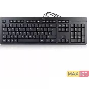 Juhtmega klaviatuur HP 125 — HP 125 juhtmega klaviatuur GR, USB-ühendus, täissuuruses paigutus