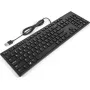 Juhtmega USB multimeediumklaviatuur Dell KB216 — 104 klahvi, põhipaigutus, USB-ühendus