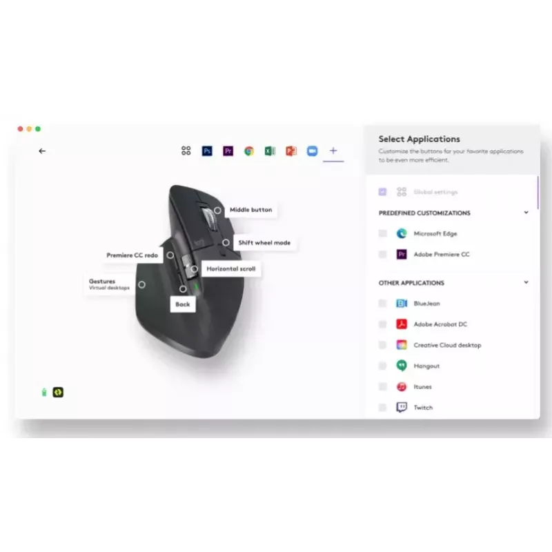 Hiir Logitech MX Master 3S RF Juhtmevaba + Bluetooth