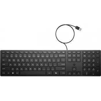 Juhtmega klaviatuur HP 320K WD L96909-031, Ühendkuningriigi paigutus