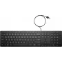 Juhtmega klaviatuur HP 320K WD L96909-031, Ühendkuningriigi paigutus