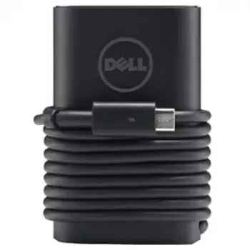 AC-adapter Dell 65W USB-C 9FNYW – 65 W USB-C toiteadapter sülearvutitele ja ühilduvatele seadmetele