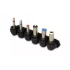 Toiteadapter IBOX IZU1A siseruumidesse 100–240 V must, 75×35×43 mm