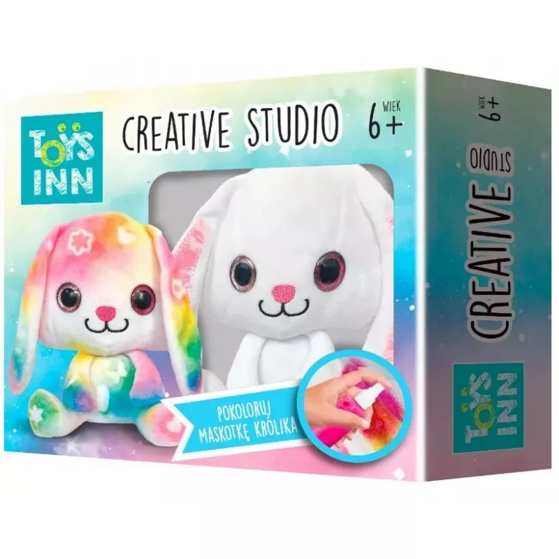 Creative Studio Stnux meisterdamiskomplekt jänesest kaisukas värvimiseks – värvimiskomplekt lastele