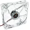 Arvuti korpuse ventilaator Akyga AW-12A-BG 120 mm, 1000 p/min, 66 CFM, läbipaistev