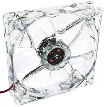 Arvuti korpuse ventilaator Akyga AW-12A-BG 120 mm, 1000 p/min, 66 CFM, läbipaistev