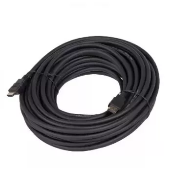HDMI-kaabel Akyga AK-HD-200A 20 m — HDMI Type A (isas–isas), kullatud kontaktidega, must