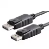 DisplayPort-kaabel Akyga AK-AV-10, 1,8 m, DisplayPort-DisplayPortile, must
