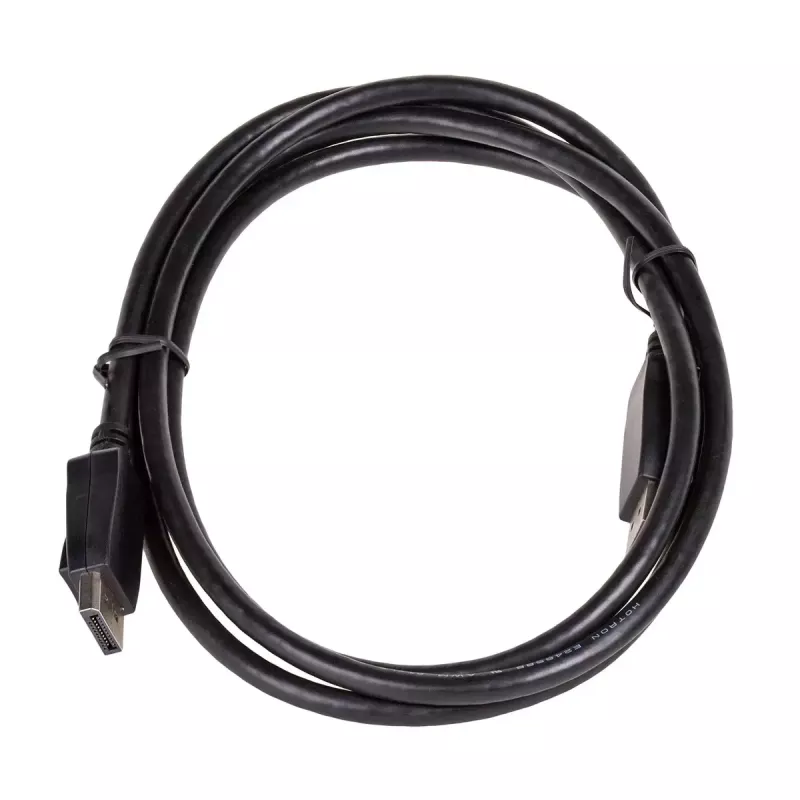 DisplayPort-kaabel Akyga AK-AV-10, 1,8 m, DisplayPort-DisplayPortile, must