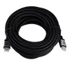 Akyga AK-HD-100P HDMI 2.0 kaabel, punutud, PRO seeria, 10 m, must