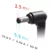 Akyga AK-ND-31 auto toiteadapter Asus / Toshiba sülearvutitele, 65 W, 19 V / 3,42 A, 5,5 x 2,5 mm, 12 V sisend