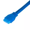 USB-kaabel Akyga AK-CA-62 USB 3.2 Gen 1 65 m 2 x USB 3.0 sinine