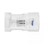 Toiteadapter Akyga AK-AD-61 — siseruumides kasutamiseks 110–240 V, kompaktne valge 48×48×86 mm