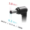 Toiteadapter/inverter Akyga AK-ND-73 — Sisetingimustesse 100 W, 100–250 V sisend, 1,2 m kaabel, must