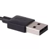 Laadija Akyga AK-SW-17 siseruumides USB 5V 1m must nutikell