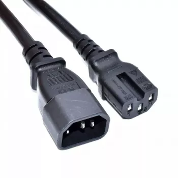 Toitekaabel Akyga AK-UP-06 1,8 m IEC C14 C15 250 V