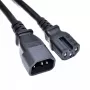 Toitekaabel Akyga AK-UP-06 1,8 m IEC C14 C15 250 V