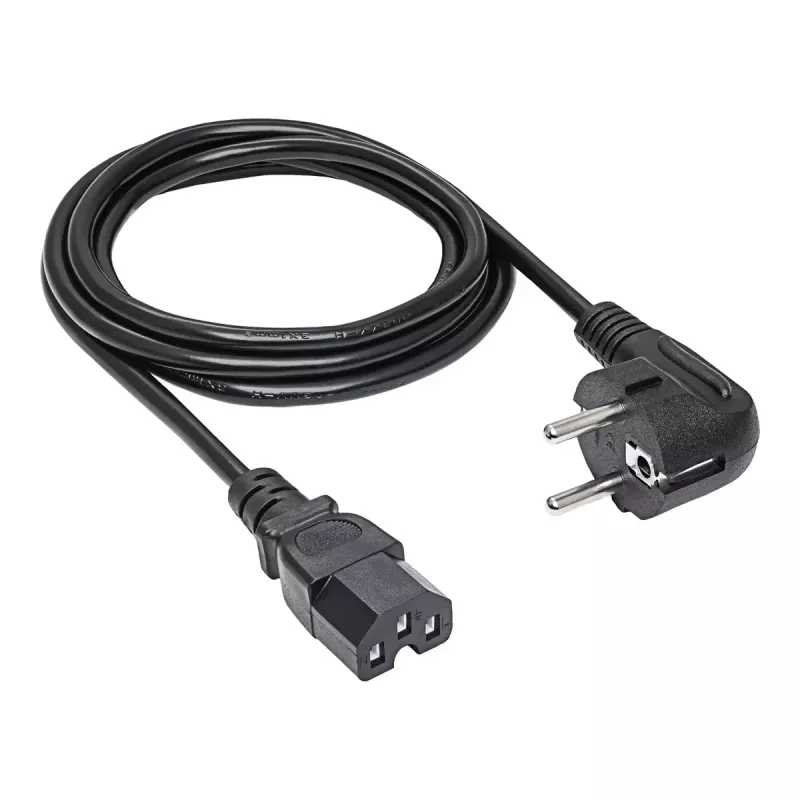 Toitekaabel Akyga AK-UP-08 CEE 7/7 IEC C15-le, 1,8 m pikkus