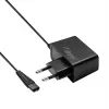 Toiteadapter/inverter Akyga AK-PD-23 habemeajajale, siseruumides 100–240 V, 4.8 W, must, 1.8 m kaabel