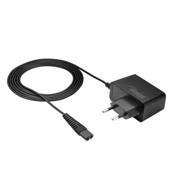 Toiteadapter/inverter Akyga AK-PD-23 habemeajajale, siseruumides 100–240 V, 4.8 W, must, 1.8 m kaabel