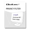 Raamita ekraani privaatsusfilter Qoltec 51063 43,2 cm (17 tolli)