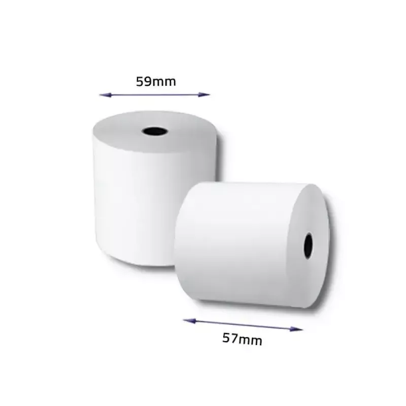 Termorull QOLTEC 57 x 40 mm 55 g/m² BPA-vaba — QOLTEC 51897