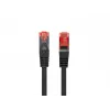 Võrgukaabel Lanberg PCF6-10CU-0025-BK RJ-45 Cat6 0.25 m Must