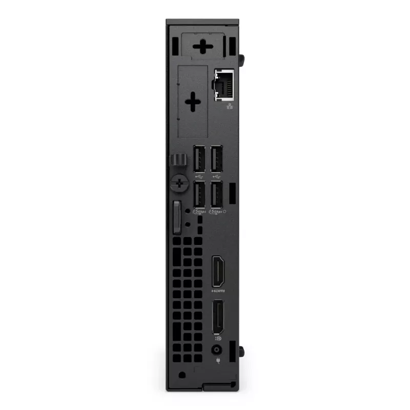 Mini-PC Dell Pro QCM1255 — AMD Ryzen 7 PRO 8700GE, 16 GB DDR5, 512 GB SSD, Windows 11 Pro, Mikro-PC, Must