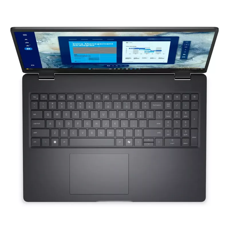 Sülearvuti Dell Pro 16 PC16250 — Intel Core 7 150U, 16 tolli (1920×1200) Full HD+, 16 GB DDR5, 512 GB SSD, Windows 11 Pro, must
