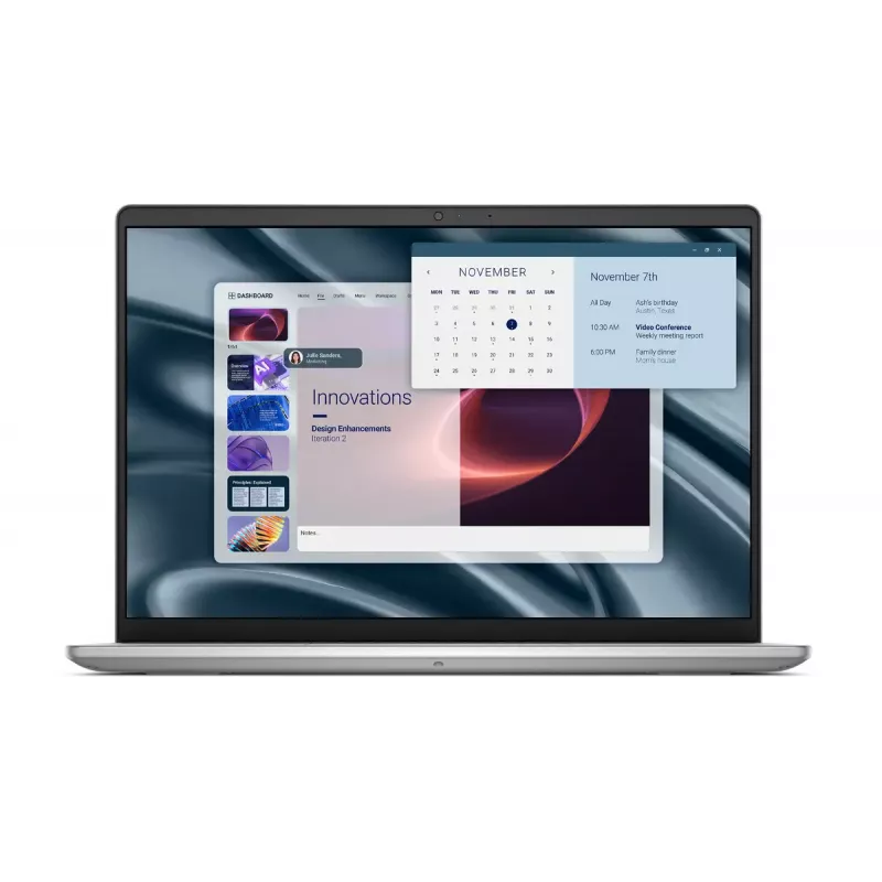 Sülearvuti Dell Pro 14 Essential PV14250 — 14 tolli (1920×1200) Full HD+, Intel Core 5 220U, 16 GB DDR5, 512 GB SSD, Windows 11 Pro, hõbedane