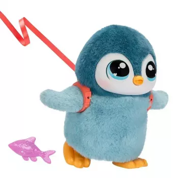 Interaktiivne mänguasi Cobi Little Live Pets Kõndiv Pingviin Kiwaczek MO-26535, patareitoitega kõndiv lemmikloom