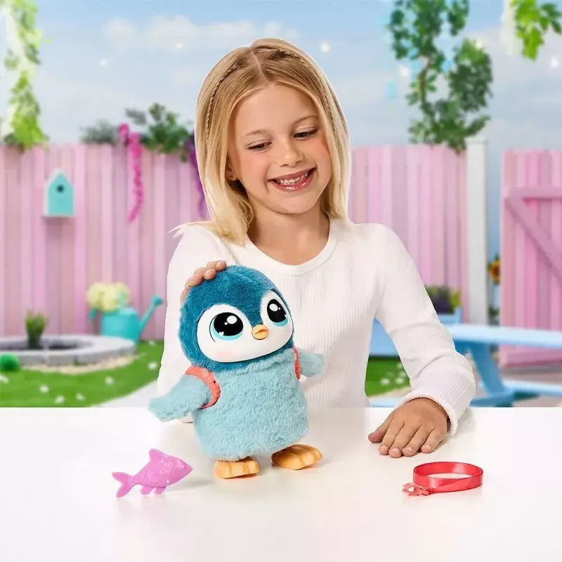 Interaktiivne mänguasi Cobi Little Live Pets Kõndiv Pingviin Kiwaczek MO-26535, patareitoitega kõndiv lemmikloom