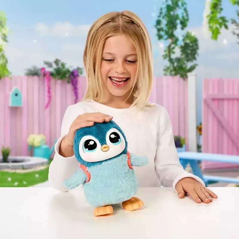 Interaktiivne mänguasi Cobi Little Live Pets Kõndiv Pingviin Kiwaczek MO-26535, patareitoitega kõndiv lemmikloom