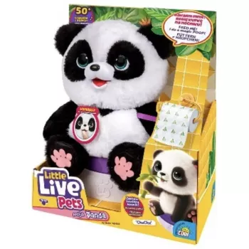 Interaktiivne pehme mänguasi Cobi Little Live Pets Panda – interaktiivne pandapehmik