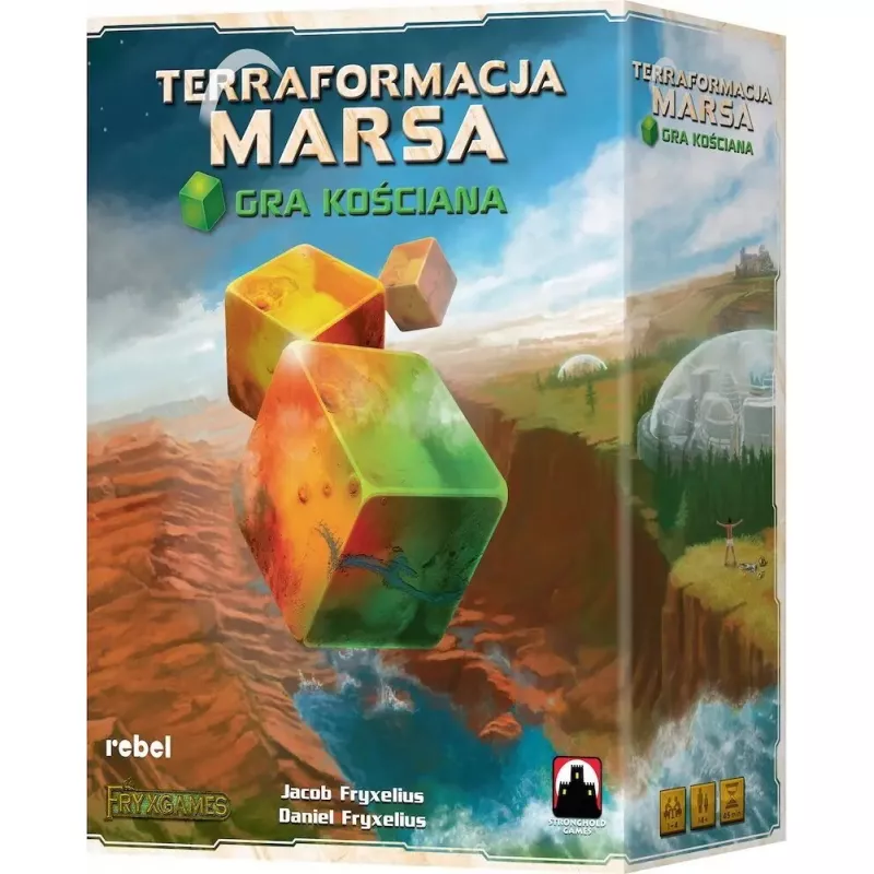 Lauamäng Rebel Terraforming Mars: A Bone Game — pealkirja laiendus, sildita karp