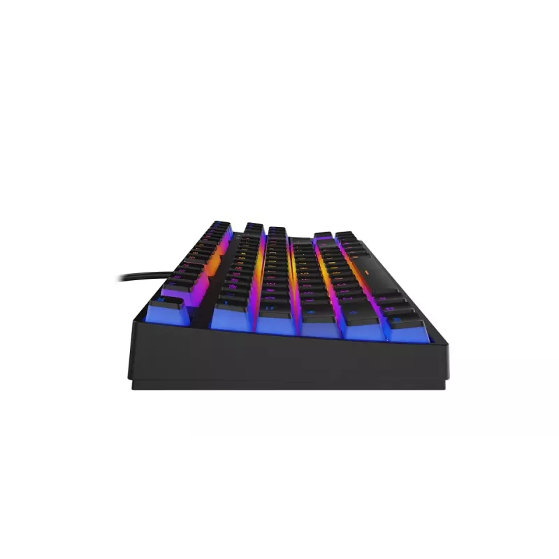 KRUX Atax PRO RGB klaviatuur Mängimine USB QWERTY Inglise Must Tenkeyless Mehaaniline