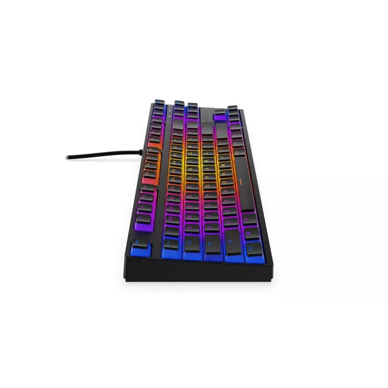 KRUX Atax PRO RGB klaviatuur Mängimine USB QWERTY Inglise Must Tenkeyless Mehaaniline
